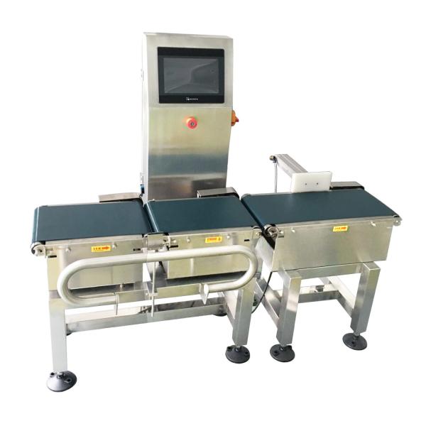 Cheap D Display Type Weight Checking Machine With High Accuracy Rejection System for sale