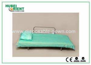 Blue Disposable Non Woven Bed Sheets for Hospital Clinic Beauty Center Use