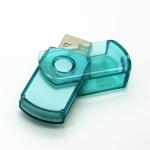 Transparent Case Twist USB Drive 2.0 3.0 256GB memory stick ROSH approved