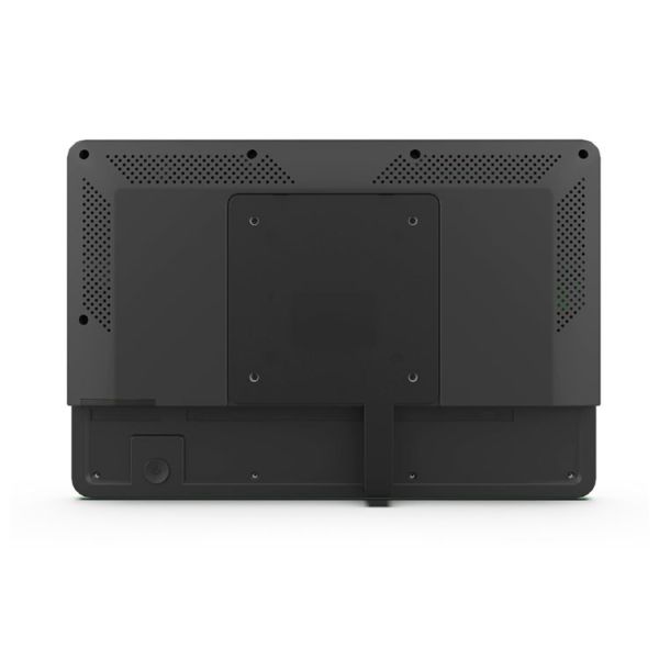 Tablet installation with Power over Ethernet connectivity