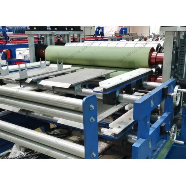 PIR PU Metal Roof Panel Machine 5.5kw Automatic Standing Seam Machine