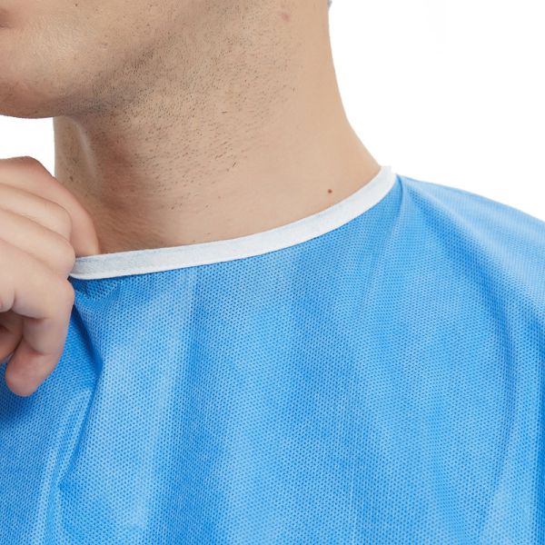 S-XXL SMS Surgical Isolation Gowns Disposable Operating Gown
