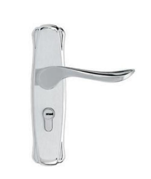 Cheap Aluminium Alloy Lever Door Handle Lock Security Entry Stainless Steel Oxidation With Plate for sale
