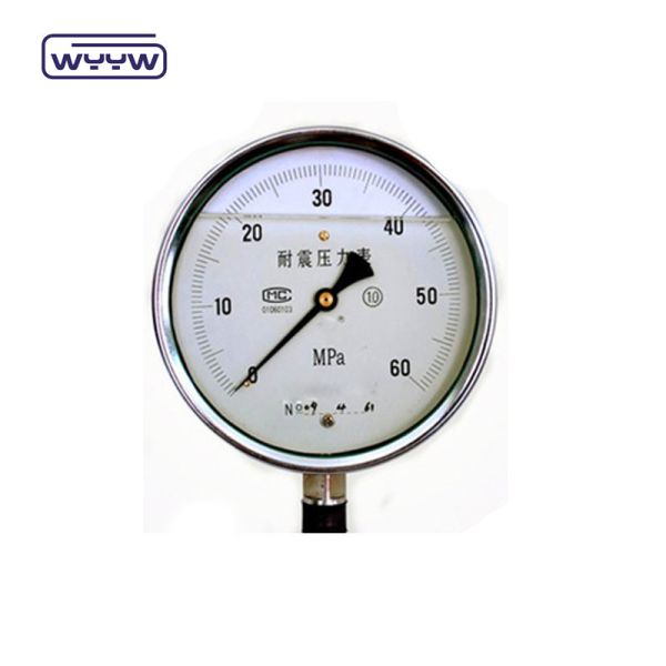 150mm Pressure Measurement Tool with Liquid Fill Black Painted Aluminium Pointer Accurate Durable