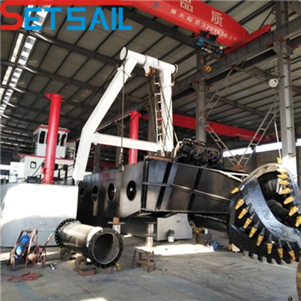 11m Maximum Dredging Depth 14 Inch Cutter Suction River Sand Dredger with Shijiazhang Pump