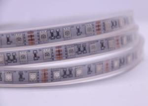 Waterproof IP67 Silicone Led Tube Strip Lights Bendable 5050 RGB 60LED/M 14.4W/M
