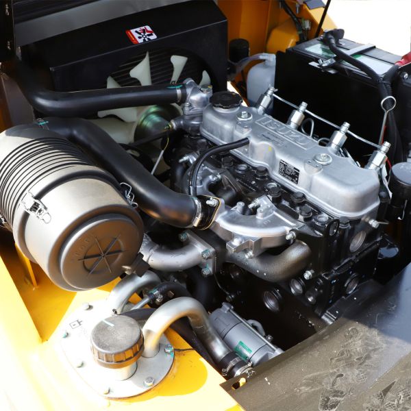 1150mm Fork Length 4 Ton 4-Wheel Telehandler Forklifts for Off Road and Rough Terrain