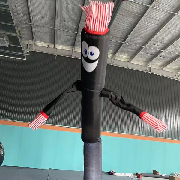 3 m Cudtomized Logo advertising inflatable sky dancer one legged Outdoor activity air dancer with engine