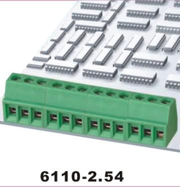 Cheap Brase Terminal Block Connector PA66 PCB Terminal Block for sale