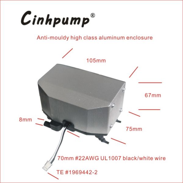 Electromagnetic Magnetic Linear Air Pump Small Mini Air Pump Long Lifetime High Performance Micro Air Pump