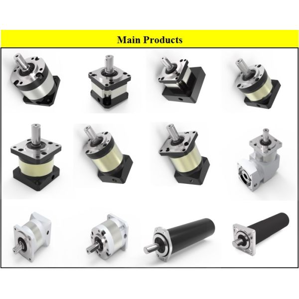 42Crmo Low Backlash Precision Planet Gearbox 7:1 Ratio Speed Reduction