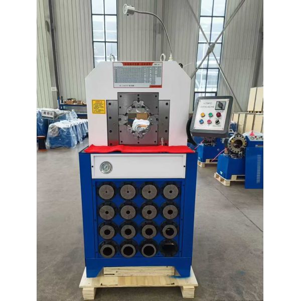 3 Inch 6-76mm PLC Control Hydraulic Hose Crimping Machine with 15 Interchangeable Dies for Efficient Hose Pressing