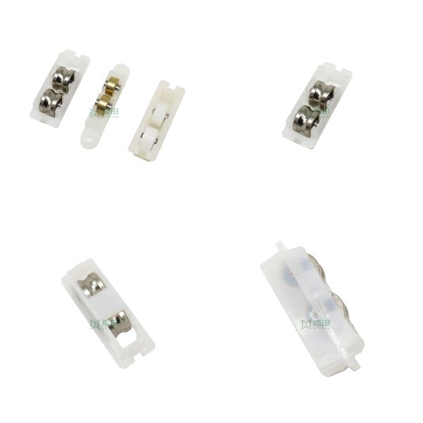 Modern Design Double Flat Brass Wheel Sliding Window Roller