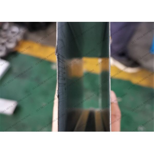 0.05mm Colored Steel Pipe Profiling Machine 2.2kw Square Pipe Roll Forming