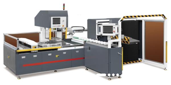 Cheap Cosmetic Labels Automatic Stripping Machine 22PCS/Min For Glass Industry for sale