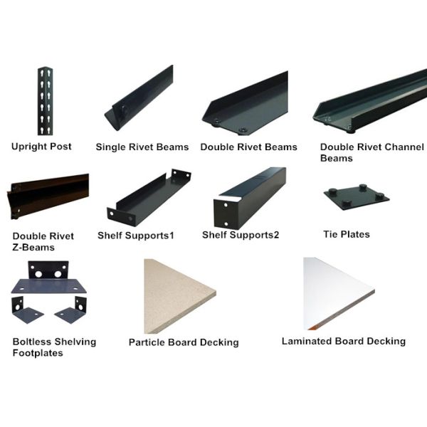 High-Quality Boltless/Rivet Steel Rack Shelving