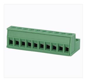 PA66 And Copper Connector 15A Plug-In Terminal Block