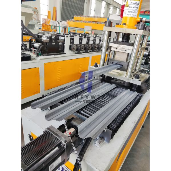 Fence Panel Roll Forming Machine with 12 Row Molding PLC Electronic Control System