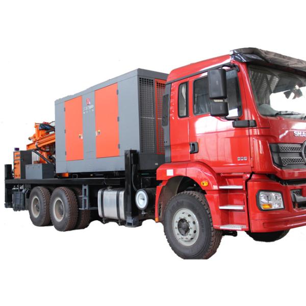 Cheap Truck Water Well Drilling Rig 260m Depth 155KW Load Vehicle Engine 20T Weight for sale