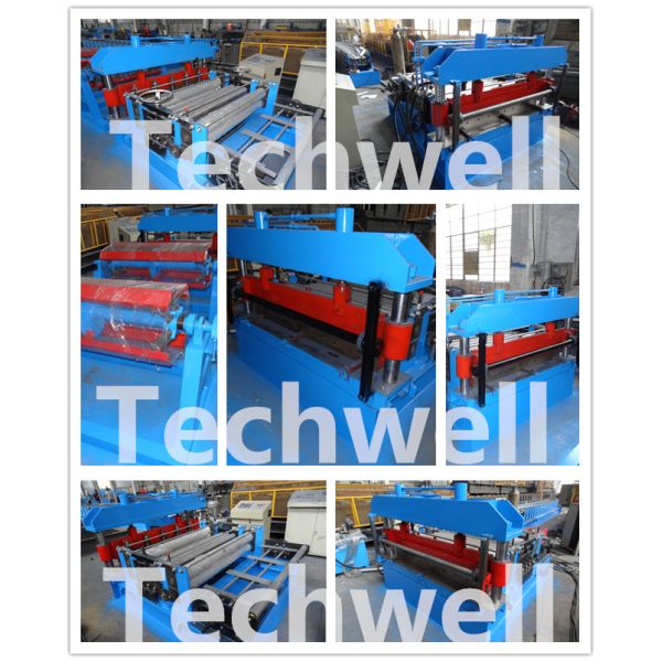 Q235 / Q350 0.2 - 2.0mm Carbon Steel, Color Steel Simple Slitting Cutting Machine Line