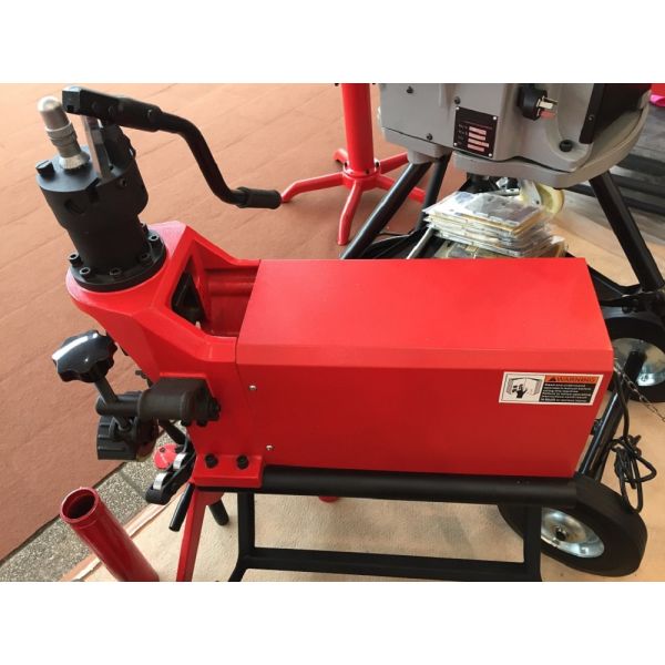 STG24A 8'' - 24'' steel pipe Roll Groover Machine for heavy duty couplings and grooved pipes