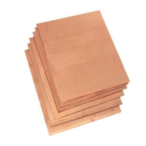 Best C11400  Pure Copper Sheet Plate ASTM SGS Copper Sheet Metal wholesale