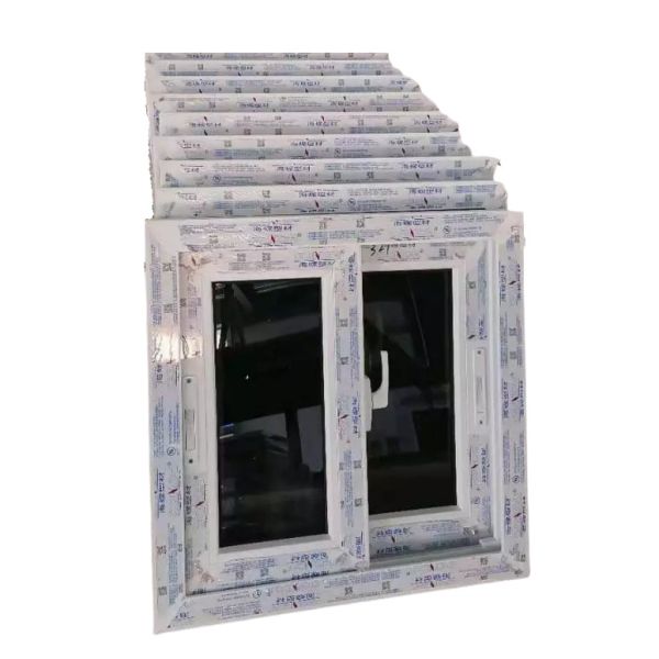 Customized Sliding Window UPVC Double Glazed PVC Sliding Glass Window