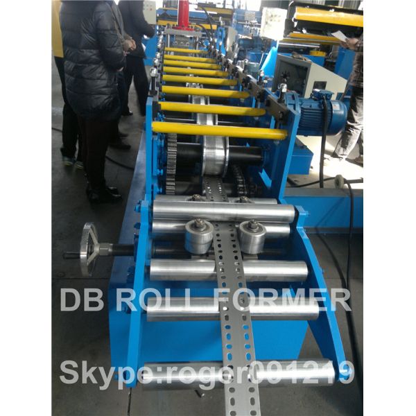 Fire Damper Purlin Roll Forming Machine production line WITH automatic