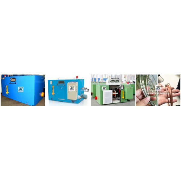 Copper CE twisting bunching machine customized design multiple features