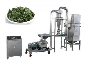 China Powder Tea Moringa Leaf Crusher Machine Lemon Grass Flour Pulverizer Stable on sale