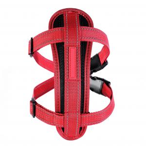 Best Nylon Chest Plate Dog Harness With Rugged Welded Stainless Steel D Ring wholesale