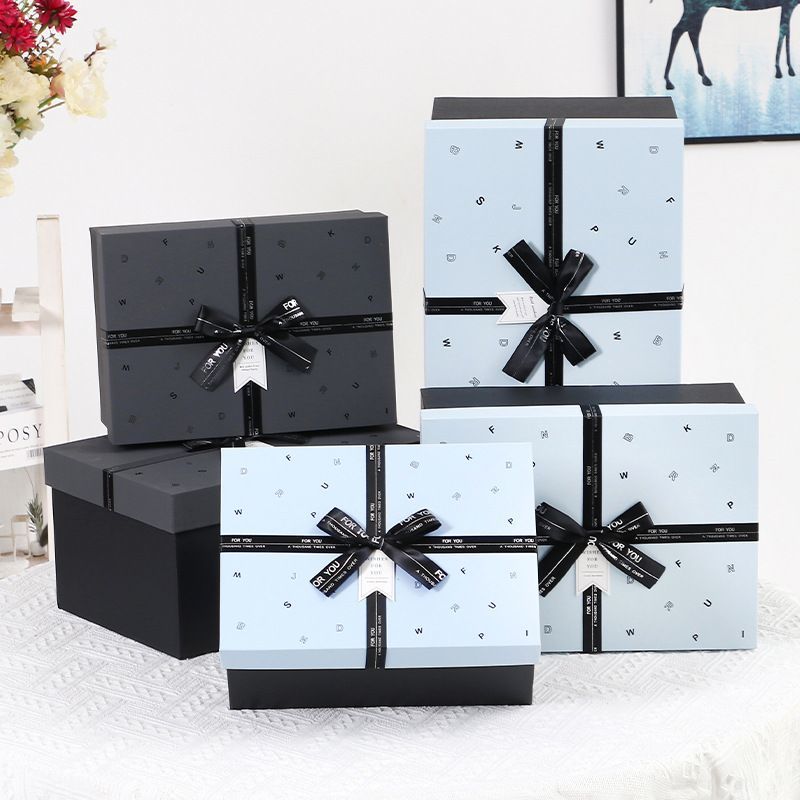 Lid and Base Box with Foam Insert Cardboard Paper Packaging Gift Jewelry Box