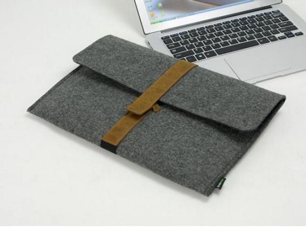 Cheap Promotional 2016 year popular style high quality felt laptop bag for sale