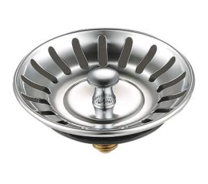 China Undermount Siphon 304 Stainless Steel Kitchen Sink Strainer on sale