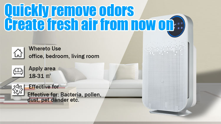 Homefish Intelligent UV Air Purifier 220V/110V 4 Fliters 6 Stage Purification