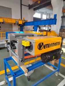 12.5T 9M Single Girder Wire Rope Hoist European Style Factory Use
