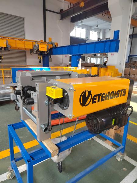 Cheap 12.5T 9M Single Girder Wire Rope Hoist European Style Factory Use for sale
