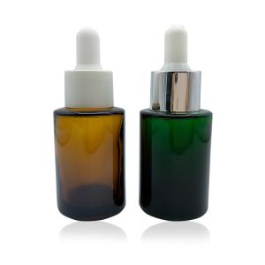 Best Amber 30ml Massage Oils Aromatherapy Glass Dropper Bottle With Pipette wholesale