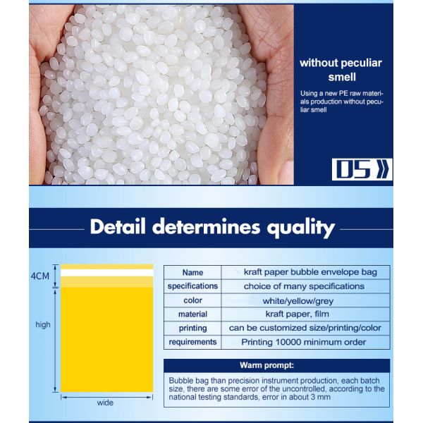 GDCX US/CA/UK Custom Bubble Mailer Custom Logo Poly Bubble Mailers Custom Bubble Mailer