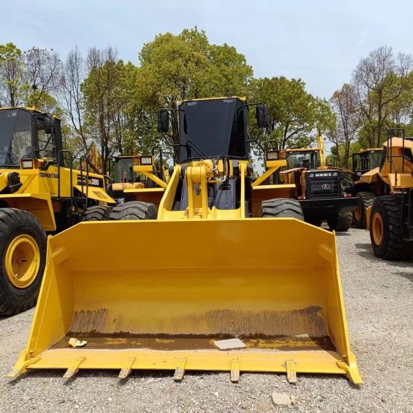 Komatsu WA380 Wheel Loader Used Loader Japan Original Machine 3.1 Cbm Bucket Capacity