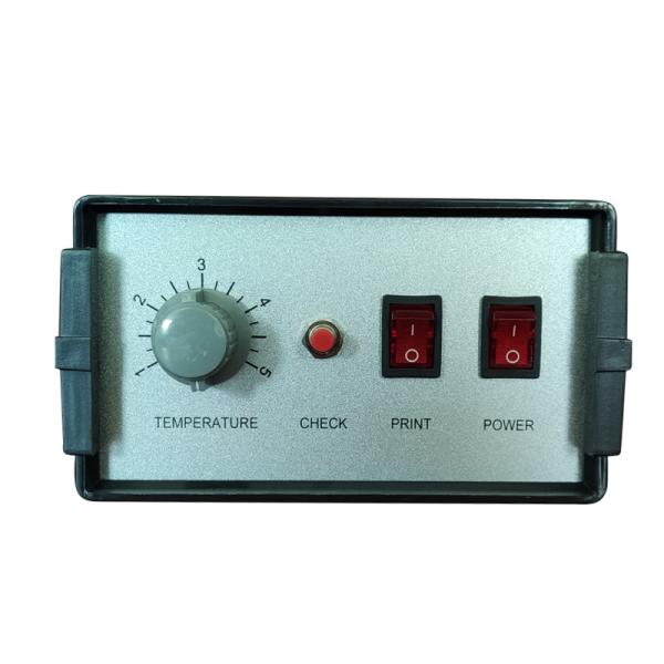 Cheap 120 PPM 200W Hot Stamp Coder / Automatic Date Printing Machine 45 Characters for sale