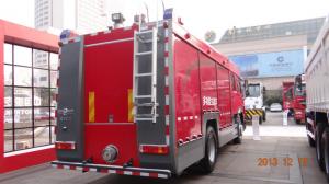 China 20CBM LHD 6X4 Fire Fighting Vehicles , Red Safety Emergency Foam Fire Truck  on sale