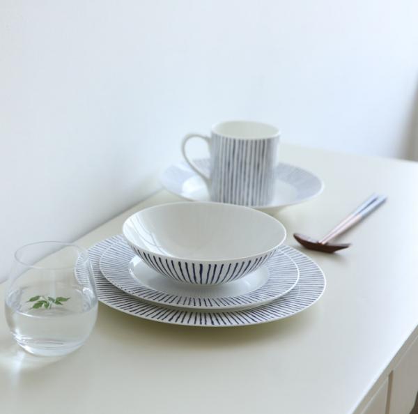 Cheap Japanese Style Printing Casual Bone China Dinnerware Gift Packing For Promotion for sale