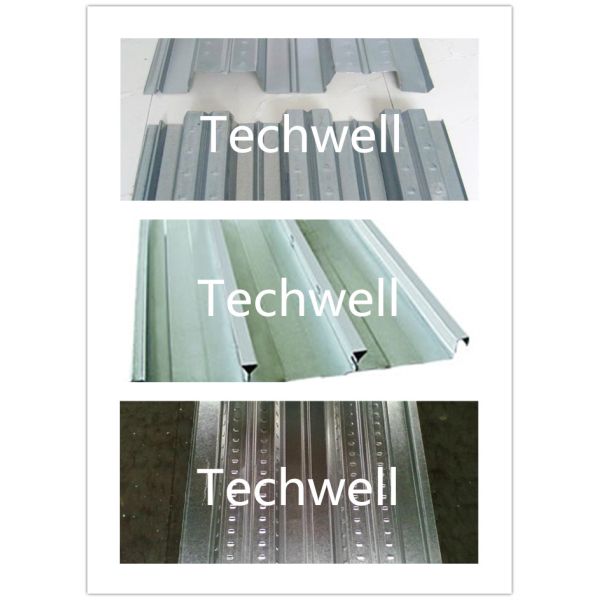Steel Structure Floor Deck Roll Forming Machine for Making Metal Structure Floor Decking Panel