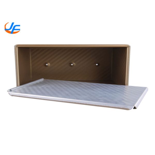 RK Bakeware China-Corrugated Aluminum Loaf Pan and Bread Pan Nonstick Coated