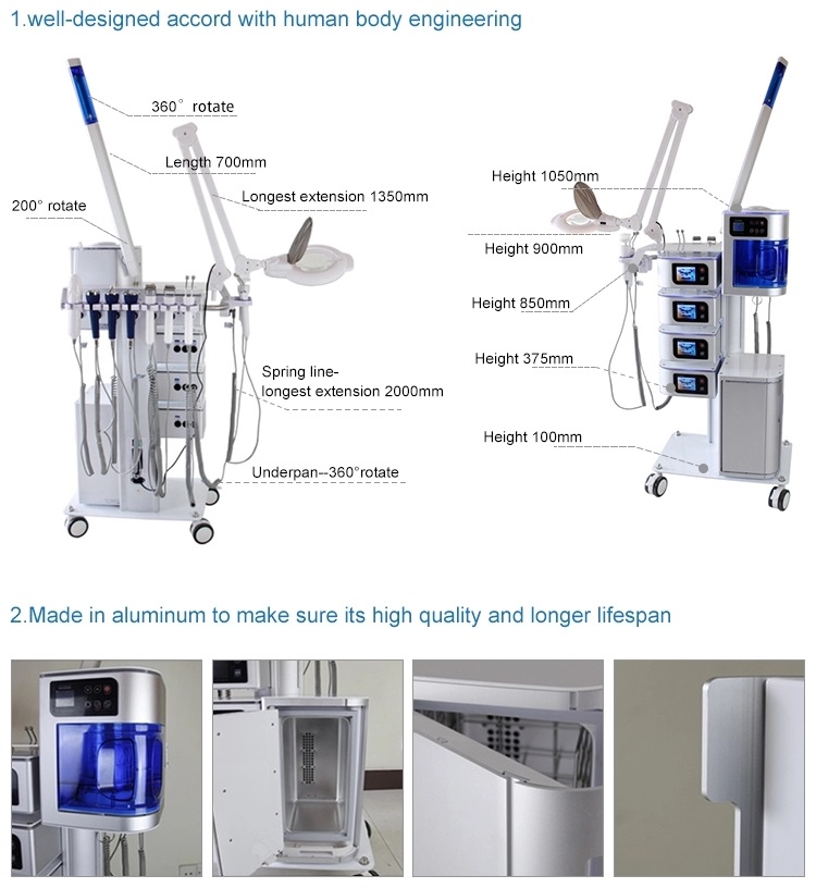 OEM ODM Facial Beauty Multifunctional Beauty Machine 7 In 1