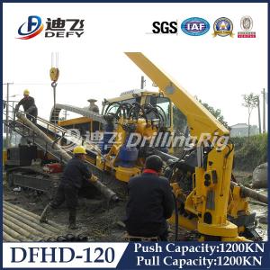 Best 120T DFHD-120 underground pipeline laying rig HDD machine with 1200KN Pulling Force wholesale