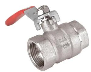 Best Nickel Plating Brass Ball Valve / Threaded Ball Valve CE Certifcation wholesale