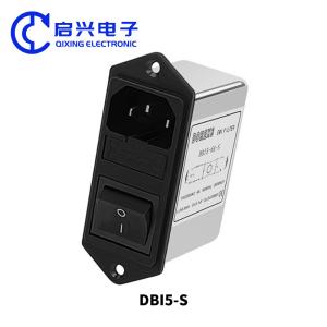 Best DBI5-S EMI Power Line Noise Filters With Fuse IEC Socket Type wholesale