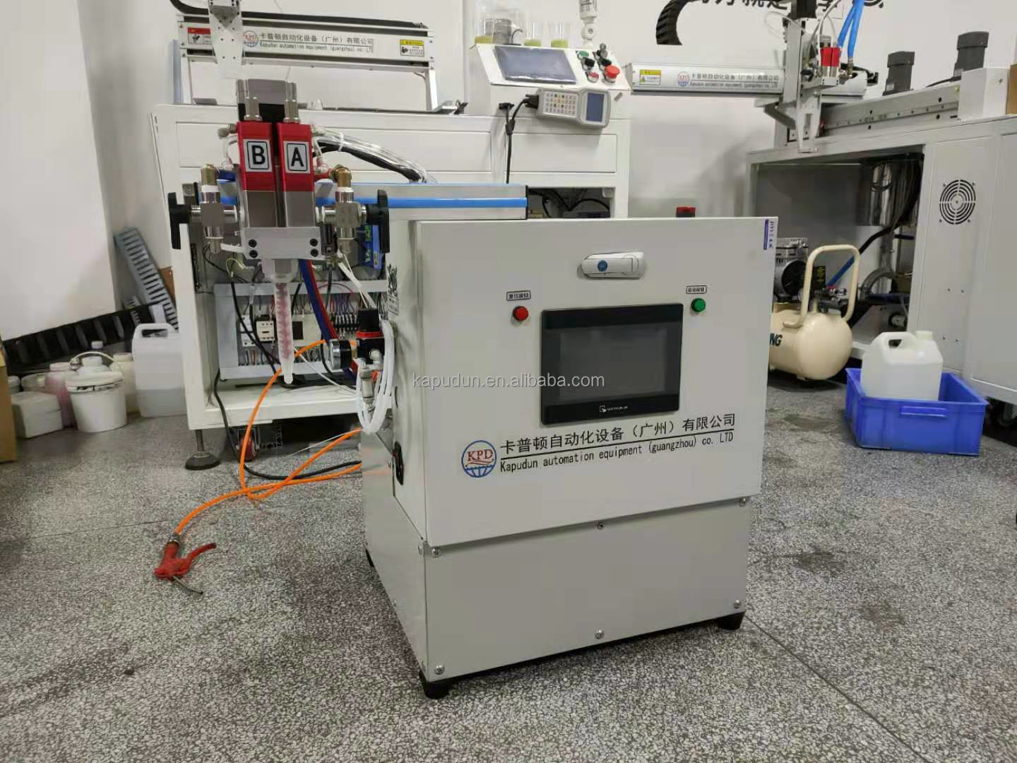 Small Desktop AB Glue Dispensing Machine with Metering Pump